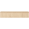 Mexen Rivel dulap baie pentru lavoar 120 cm cu blat, 1 sertar, riflat, stejar - 91A20-12023-1-BFC81