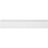 Mexen Rivel dulap de baie sub lavoar 140 cm cu blat, 1 sertar, profilat, alb mat - 91A20-14023-1-BFC01