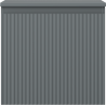 Mexen Rivel dulap baie de 50 cm cu blat, 1 sertar, cu caneluri, grafit mat - 91A20-05047-1-BFC66