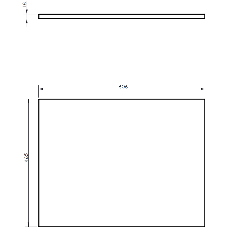 Mexen Rivel dulap pentru baie sub chiuvetă de 60 cm cu blat, 1 sertar, texturat, gri mat - 91A20-06047-1-BFC62