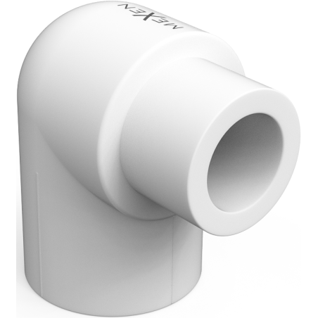 Mexen PPR könyökcsatlakozó 90° hegesztett PPR csövekhez 25 x 25, PN25 - W97335-2525-00