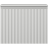 Mexen Rivel dulap baie sub lavoar 60 cm cu blat, 1 sertar, cu caneluri, gri mat - 91A20-06047-1-BFC62