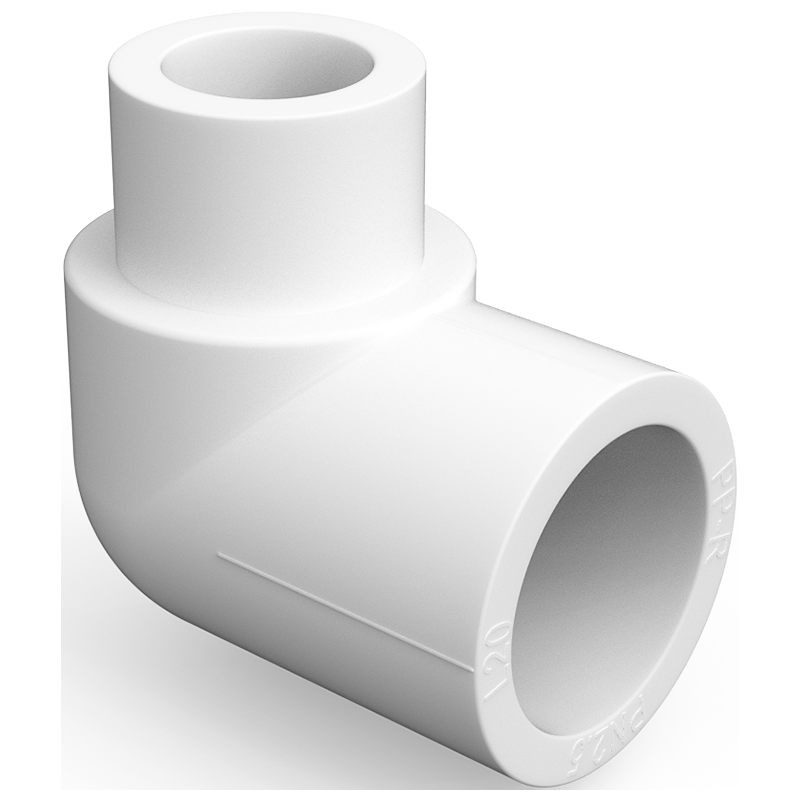 Mexen PPR cot unghiular 90° sudat pentru țevi 32 x 32, PN25 - W97335-3232-00