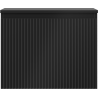 Mexen Rivel dulap baie sub chiuvetă 60 cm cu blat, 1 sertar, canelat, negru mat - 91A20-06047-1-BFC71