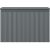 Mexen Rivel dulap baie sub chiuvetă 70 cm cu blat, 1 sertar, striat, grafit mat - 91A20-07047-1-BFC66