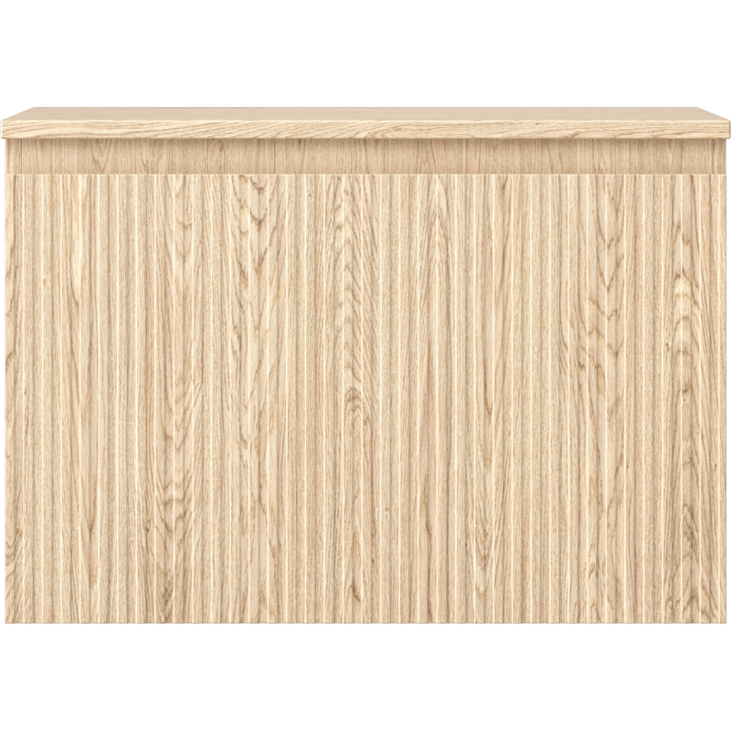 Mexen Rivel dulap baie pentru lavoar de 70 cm cu blat, 1 sertar, canelat, stejar - 91A20-07047-1-BFC81