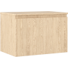 Mexen Rivel 70 cm-es mosdószekrény pultrésszel, 1 fiókkal, bordázott, tölgy - 91A20-07047-1-BFC81