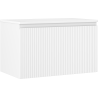 Mexen Rivel dulap baie sub lavoar 80 cm cu blat, 1 sertar, canelat, alb mat - 91A20-08047-1-BFC01
