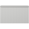 Mexen Rivel dulap de baie sub chiuvetă 80 cm cu blat, 1 sertar, canelat, gri mat - 91A20-08047-1-BFC62