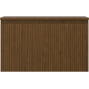 Mexen Rivel dulap baie sub chiuvetă 80 cm cu blat, 1 sertar, cu caneluri, nuc - 91A20-08047-1-BFC86