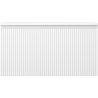 Mexen Rivel dulap de baie sub lavoar 90 cm cu blat, 1 sertar, canelat, alb mat - 91A20-09047-1-BFC01