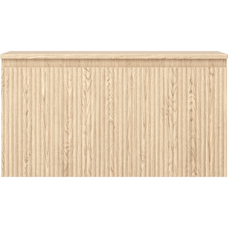 Mexen Rivel dulap lavoar baie 90 cm cu blat, 1 sertar, caneluri, stejar - 91A20-09047-1-BFC81