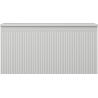 Mexen Rivel dulap baie sub lavoar, 100 cm cu blat, 1 sertar, riflat, gri mat - 91A20-10047-1-BFC62