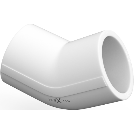 Mexen PPR cot 45° sudat pentru țevi PPR 63 x 63, PN20 - W97337-6363-00