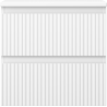 Mexen Rivel dulap de baie sub chiuvetă 50 cm cu blat, 2 sertare, canelat, alb mat - 91A20-05047-2-BFFC01