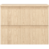 Mexen Rivel dulap baie sub lavoar 60 cm cu blat, 2 sertare, rigat, stejar - 91A20-06047-2-BFFC81