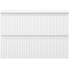 Mexen Rivel dulap baie sub chiuvetă 70 cm cu blat, 2 sertare, cu rifluri, alb mat - 91A20-07047-2-BFFC01