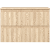 Mexen Rivel dulap baie sub lavoar 70 cm cu blat, 2 sertare, canelat, stejar - 91A20-07047-2-BFFC81