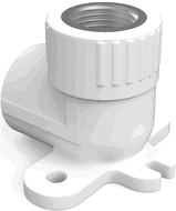 Mexen PPR könyök tartóval, PPR csövekhez hegesztve 25 x 1/2 BB - W97340-2512F-00