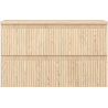 Mexen Rivel dulap baie sub lavoar 80 cm cu blat, 2 sertare, texturat, stejar - 91A20-08047-2-BFFC81