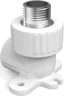 Mexen PPR könyök tartóval, PPR csövekhez hegesztve 32 x 1 GZ - W97341-3210M-00