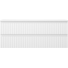 Mexen Rivel dulap baie sub lavoar 120 cm cu blat, 2 sertare, canelat, alb mat - 91A20-12047-2-BFFC01
