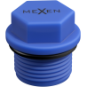 Mexen PPR rövid próbadugó 3/4 GZ kék - W97343-34-00