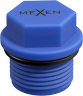 Mexen PPR rövid próbadugó 3/4 GZ kék - W97343-34-00