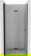 Mexen Lima ușă de duș pliabilă 70 cm, transparent, Neagră - 856-070-000-70-00