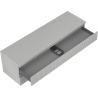 Mexen Rivel dulap baie cu blat de 160 cm, 2 sertare, canelat, gri mat - 91A20-16047-2-BFFC62