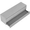 Mexen Rivel dulap baie cu blat de 160 cm, 2 sertare, canelat, gri mat - 91A20-16047-2-BFFC62