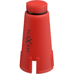 Mexen PPR capac lung pentru teste 1/2 GZ roșu - W97344-12-01
