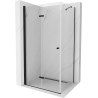 Mexen Lima cabină de duș pliabilă 70 x 100 cm, transparent, Neagră - 856-070-100-70-00