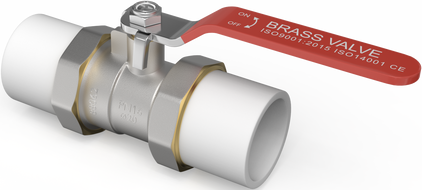 Mexen PPR robinet cu bilă cu flanșe PP sudat pentru țevi PPR 40 x 40 - W97350-40-00