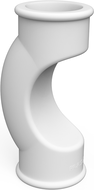 Mexen PPR scurt ocolit sudat pentru țevi PPR 25 x 25, PN20 - W97351-25-00
