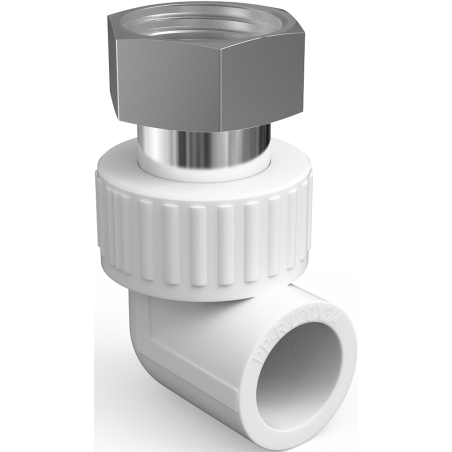 Mexen PPR könyök félmenettel hegesztett PPR csövekhez 25 x 1/2 BB - W97353-2512F-00
