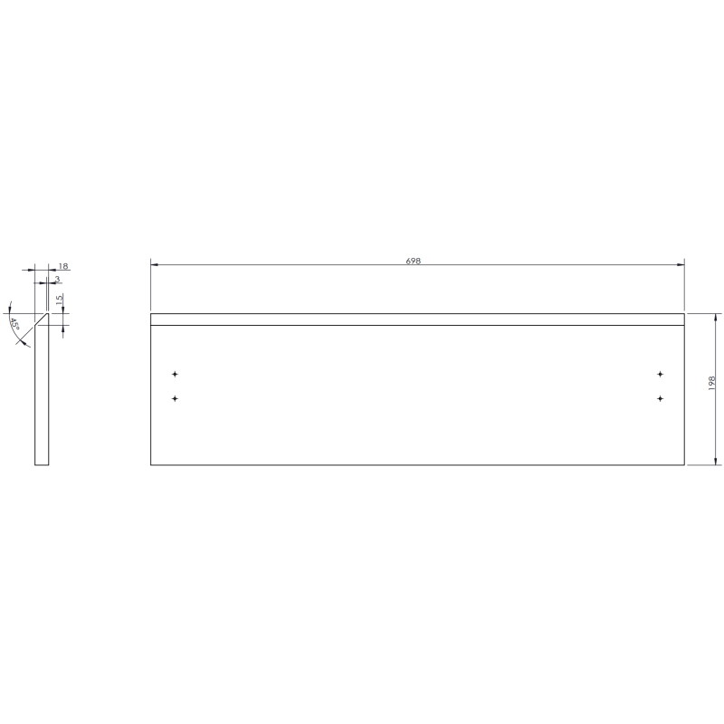 Mexen Orio dulap de baie de 70 cm cu lavoar Otis, 1 sertar, negru lucios/negru mat - 91A10-07023-1-BF70-W18M71