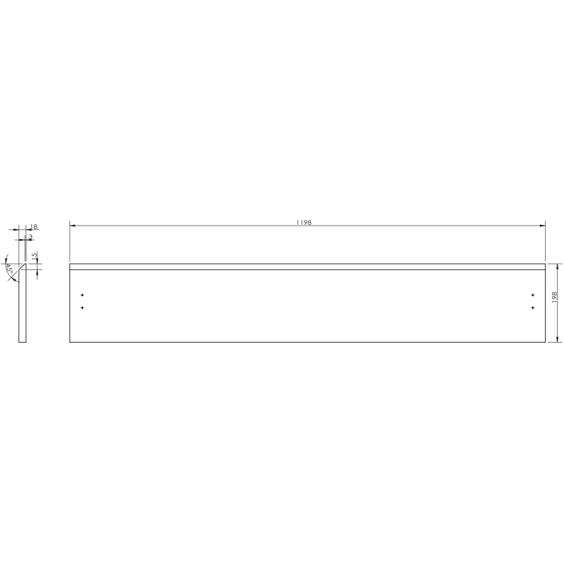 Mexen Orio dulap baie 120 cm cu chiuvetă Otis, 1 sertar, alb lucios - 91A10-12023-1-BF00-W18M00