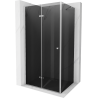 Mexen Lima cabină de duș pliabilă 70 x 90 cm, Grafit, Crom - 856-070-090-01-40
