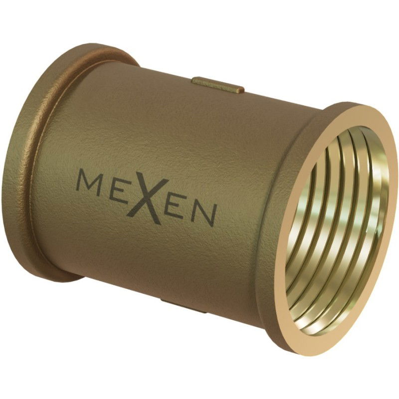 Mexen BRASS rézcsatlakozó 1/2 belső menet x 1/2 belső menet - W97401-1212
