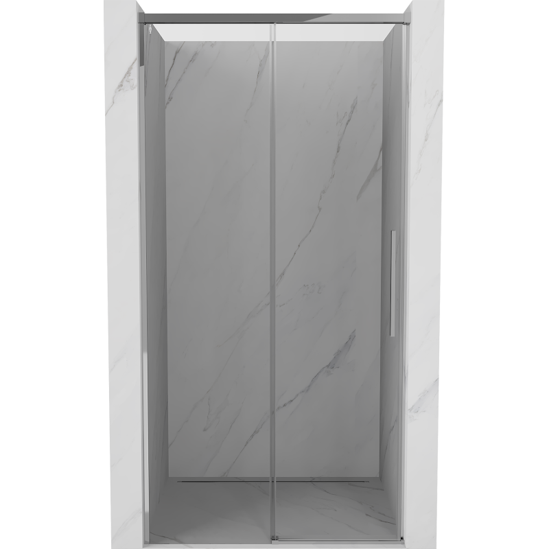 Mexen Rox uși de duș glisante 130 cm, transparent, crom - 8C2-130-000-01-00