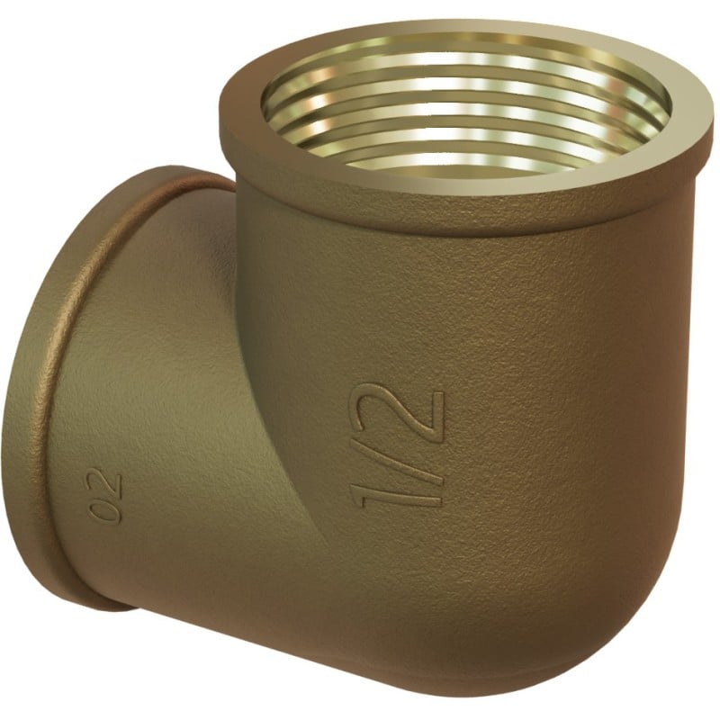 Mexen BRASS sárgaréz könyök 3/4 BB x 3/4 BB - W97402-3434