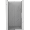 Mexen Rox uși de duș glisante 130 cm, transparent, alb - 8C2-130-000-20-00