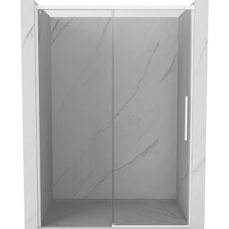 Mexen Rox uși de duș culisante 155 cm, transparent, alb - 8C2-155-000-20-00