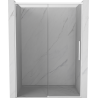 Mexen Rox uși de duș culisante 155 cm, transparent, alb - 8C2-155-000-20-00