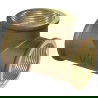 Mexen BRASS sárgaréz hármas csatlakozó 6/4 belső menet x 6/4 belső menet x 6/4 belső menet - W97403-646464