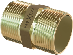 Mexen BRASS sárgaréz tömlővég 3/4 GZ x 3/4 GZ - W97404-3434