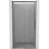 Mexen Rox uși de duș culisante 130 cm, transparent, gun metal - 8C2-130-000-95-00