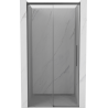 Mexen Rox uși de duș glisante 130 cm, transparent, gun metal - 8C2-130-000-95-00