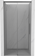 Mexen Rox tolóajtós zuhanyajtó 130 cm, átlátszó, gun metal - 8C2-130-000-95-00